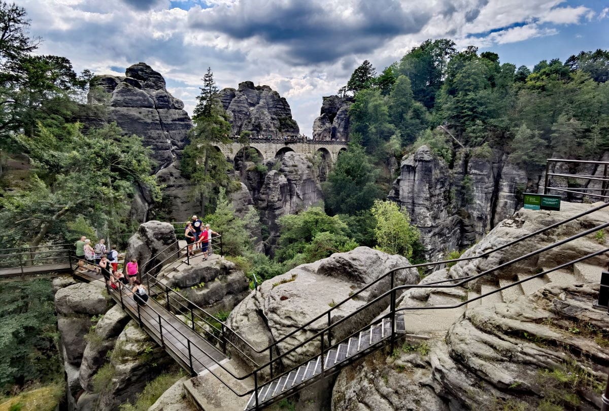 FELSENBURG NEURATHEN ⭐ Burgruine auf der Bastei