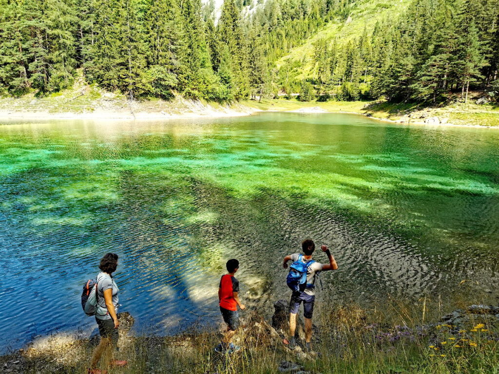 Natur Sehenswürdigkeiten, die nicht jeder kennt: Grüner See in Österreich